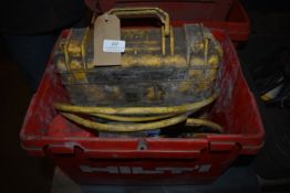 *Hilti Toolbox Containing Easy Kleen PlusBrush DC Weld Electric Polisher