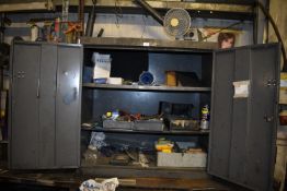 *3ft Stationery Cabinet Containing Assorted Rotabroach Drill Bits, Hole Saws, etc.
