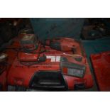 *Hilti TE2-A22 Cordless Drill with Spare Battery, Charger, and Carry Case