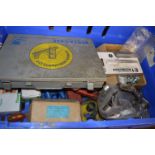 *Mixed Box Containing Screws, Sockets, Chain, Catches, etc.
