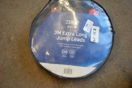 Tesco Auto 3m Extra Long Jump Leads