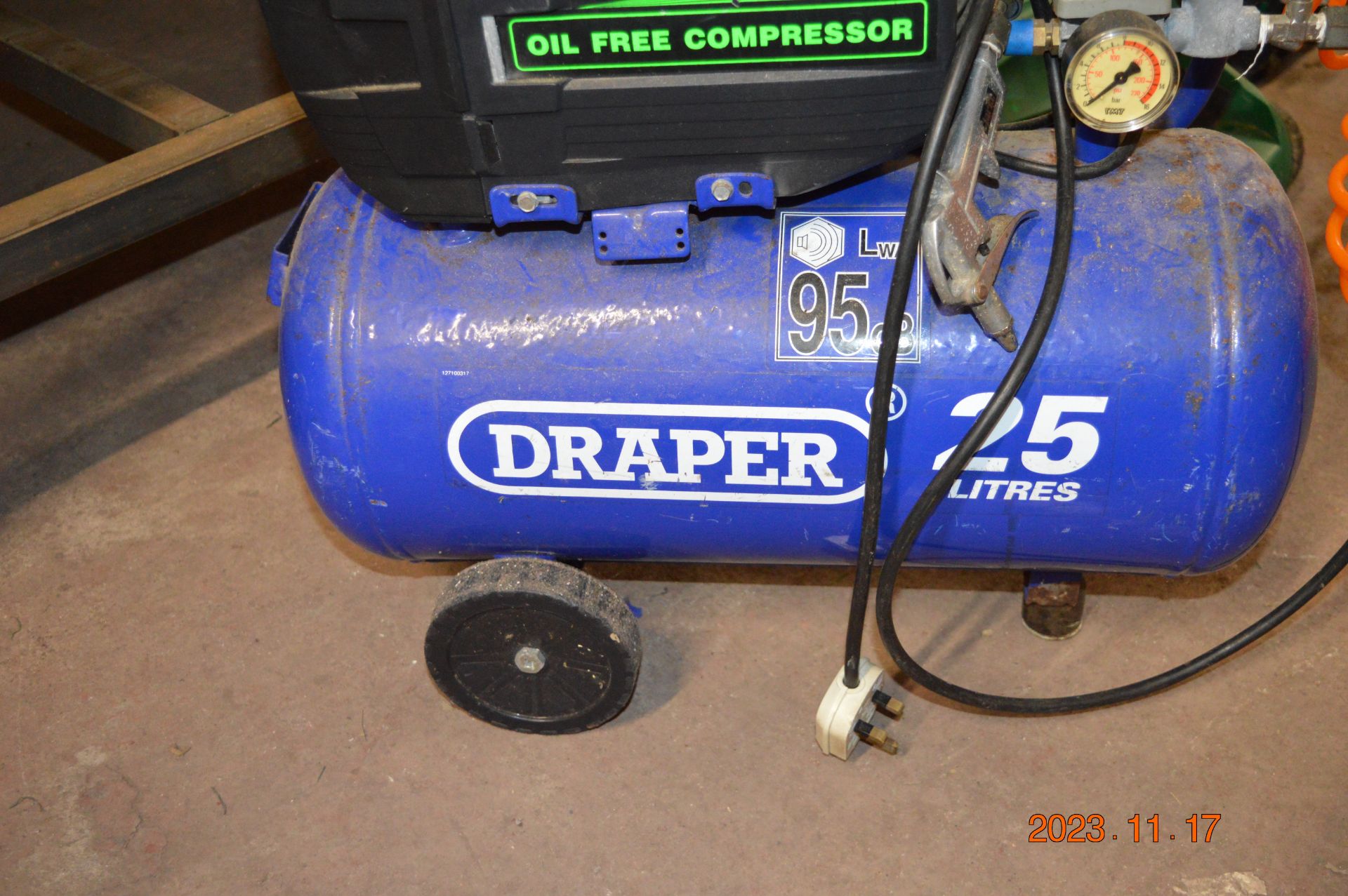 Draper 25L Compressor - Image 3 of 3