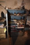 *Steel Storage Cabinet Containing Assorted Electrodes, Gouging Rods, etc.