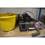 *Mixed Lot Including Hand Dryer, Tile Cutter, Fireball Heater, Single Axle Stand, etc.