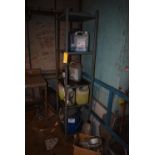 *Five Tier Steel Shelving Unit and Contents