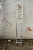 Wickes Eighteen Tread Extending Ladder 4.82m