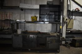 *Engineer’s Workbench with Shelf and Storage Box