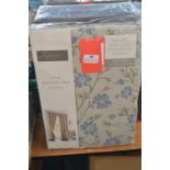*Taylor Made Lined Pencil Pleat Curtains 46” width 54” drop