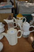 Four Vintage Coffee Pots