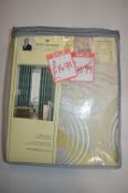 *Jeff Banks Home Lined Eyelet Curtains 66” x 54” drop