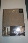 *Berseford Cavendish Taupe Lined Pencil Pleat Curtains 66” x 54” drop