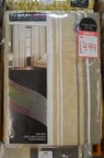 *Riva Home Lined Eyelet Curtains 46” width 54” drop