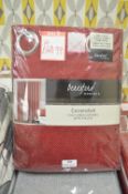 *Home Living Lined Eyelet Curtains 66” width 90” drop
