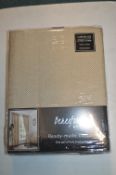 *Berseford Cavendish Natural Lined Pencil Pleat Curtains 66” x 54” drop