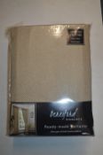 *Berseford Cavendish Natural Lined Pencil Pleat Curtains 66” x 72” drop