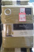 *Home Living/Beresford Lined Eyelet Curtains 66” width 72” drop