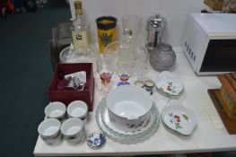 Pottery and Glassware Including Royal Worcester Ev