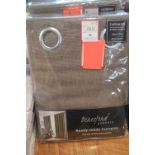 *Beresford Roberts Lined Eyelet Curtains 90” width 54” drop