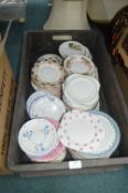 Vintage Tea Plates and Saucers