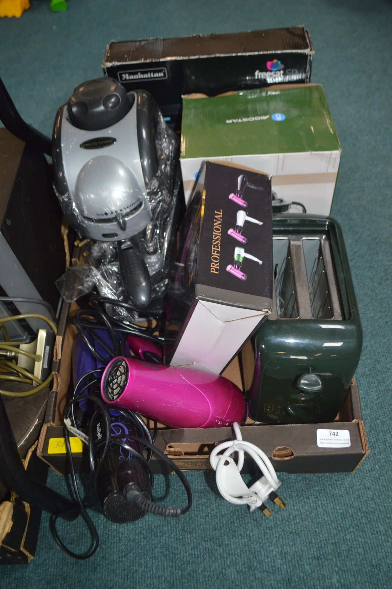 Electrical Items Including Coffee Machine, Juicer,