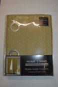 *Home Living Lined Eyelet Curtains 66” width 54” drop