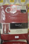 *Home Living Lined Eyelet Curtains 66” width 72” drop