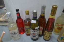 Six Bottles of Vintage Alcohol