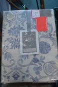 *D&D Design Lined Pencil Pleat Curtains 46” width 54” drop with Tiebacks