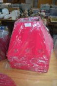 *Thirteen Square 12" Fuchsia Lampshades