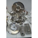 Stainless Steel Serving Dishes, etc.