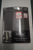 *Beresford Cavendish Pewter Pencil Pleat Curtains 90” x 72” drop