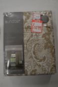 *Sundour Line Tegola Eyelet Curtains 66” x 90” drop