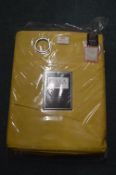 *Casa Home Blackout Quilted Eyelet Curtains 90" x 54" drop