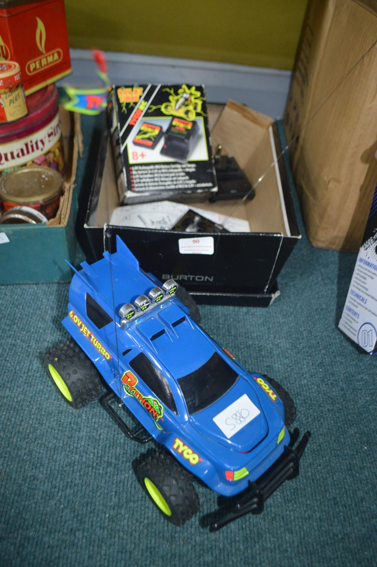 Tyco RC Python Turbo Water Shooting Truck