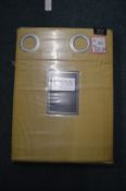 *Casa Home Blackout Quilted Eyelet Curtains 46" x