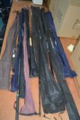 Eight Assorted Fishing Rods Including Ron Thompson