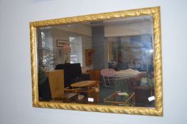 Gilt Framed Beveled Edge Mirror