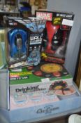 Toys and Games Including Marvel 3D Deco Light etc.