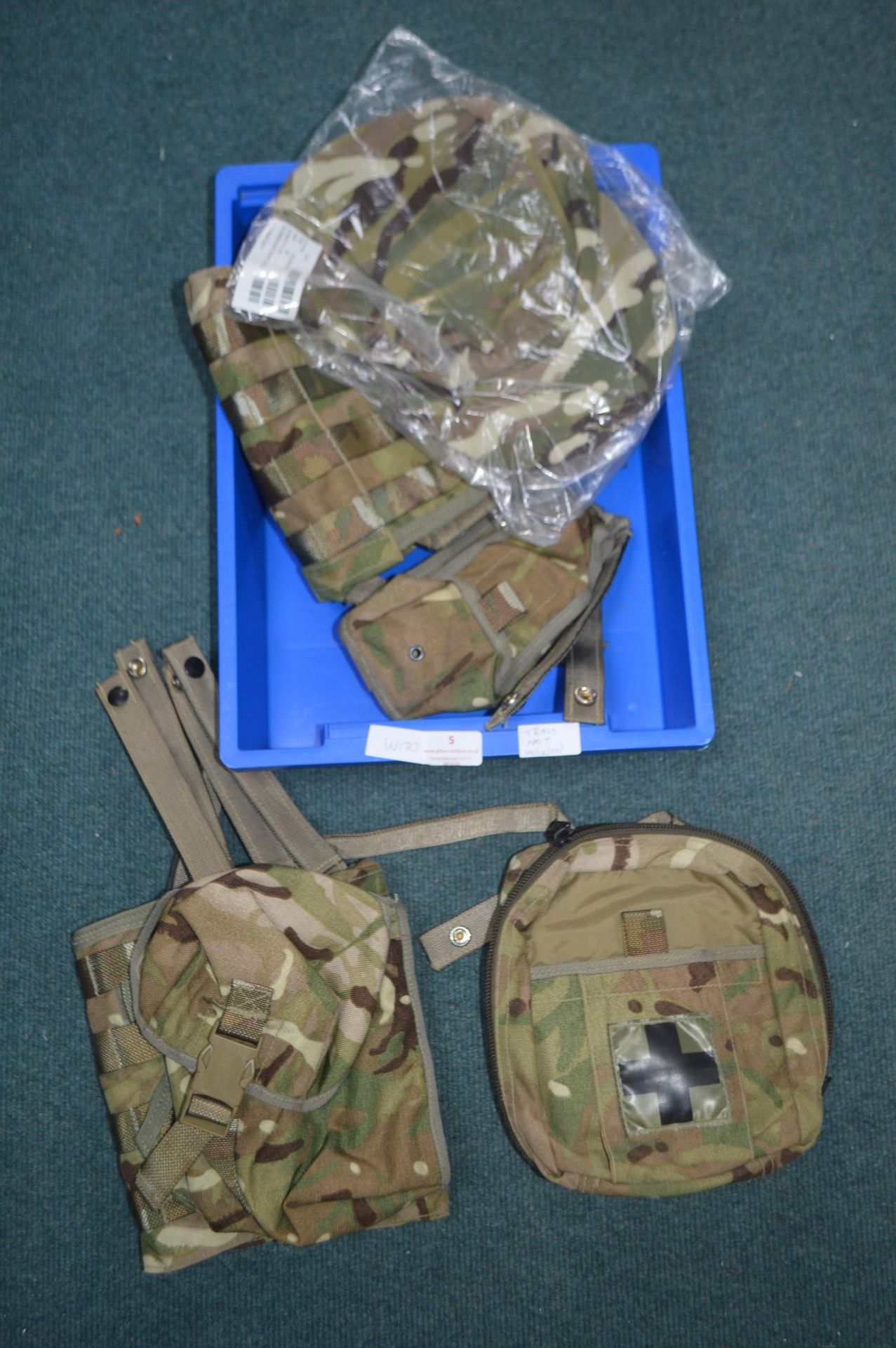 Military Bags, Cap, Medical Pouch, etc.