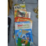 Children's Books Including Asterix, Calvin & Hobbs