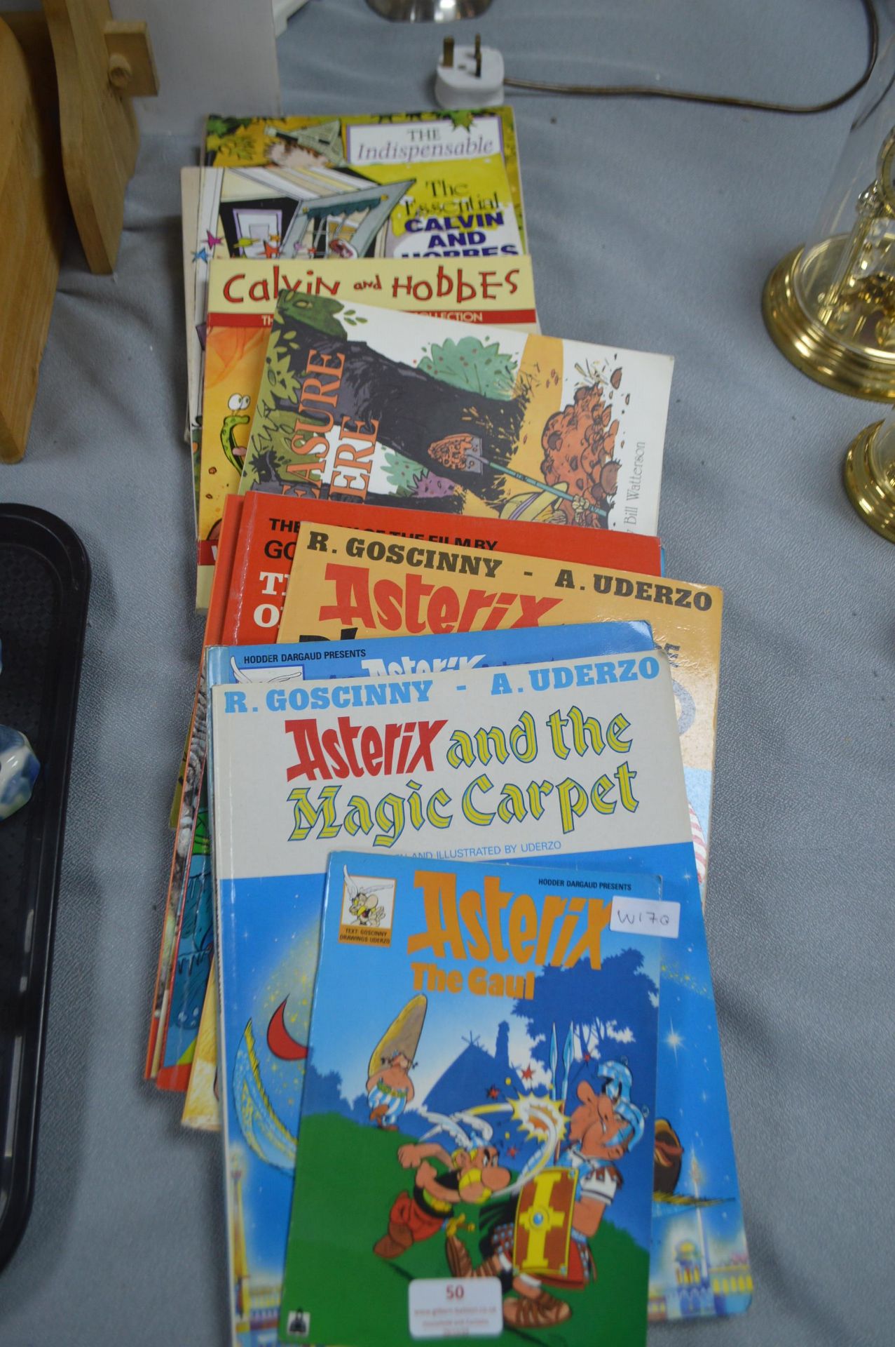 Children's Books Including Asterix, Calvin & Hobbs