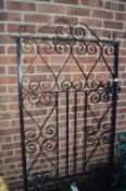 Wrought Iron Garden Gate