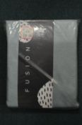 *Fusion Self Lined Eyelet Curtains in Duck Egg 46” x 72” drop
