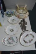 Decorative Pottery by Aynsley, Coalport, and Wedgw