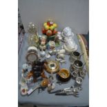 Decorative Items, Ornaments, Clocks, etc.