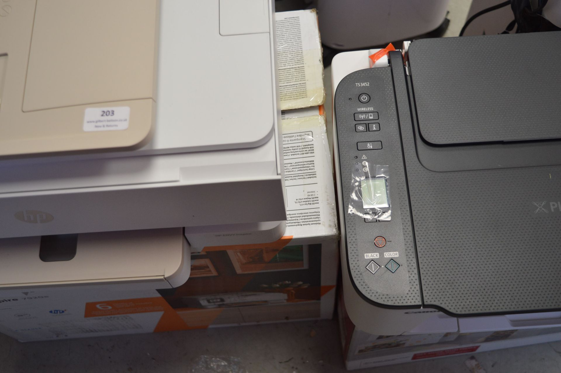 *HP Envy Inspire and Canon TS3452 Printers - Image 2 of 2