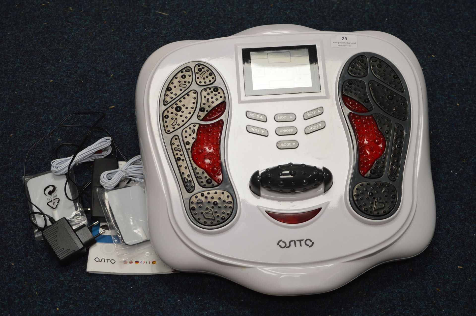 *Osito Electronic Muscle Simulator Foot Massager