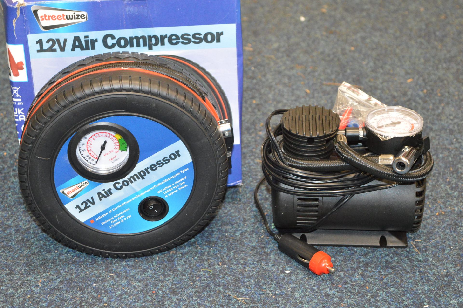 *Street Wise 12v Air Compressor and One Other