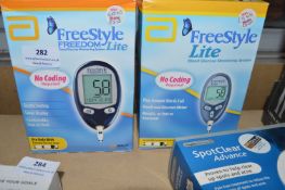 *Two Freestyle Blood Glucose Monitors