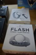 *Two Misfit Flash White Fitness and Sleep Monitoring Bands